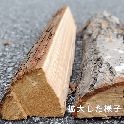 【東京都エリア｜2024年12月15日（日）お届け】広葉樹針葉樹ミックス薪